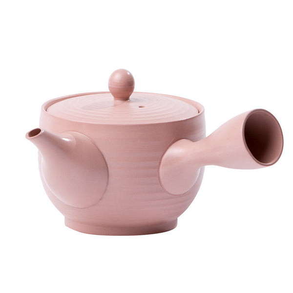 Kyusu Teapot Premium (Tokoname) - Pink