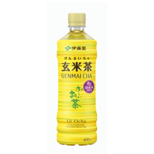 【BBD: 30/09/2025】Oi Ocha Unsweetened Roasted Rice Tea (Genmaicha) 600ml